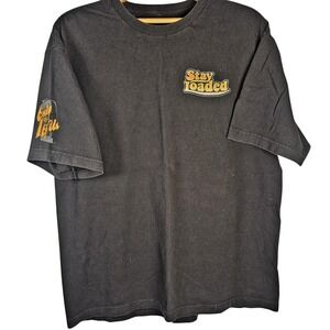 Stay Loaded Apparel T Shirt Mens XL Black Good Graveyard‎ Shift Trucker Graphic